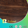 Piso laminado de madera HDF de roble HDF grabado en registro de 8 mm